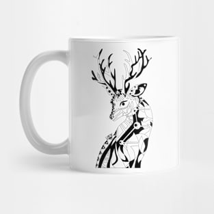 dear Reindeer ecopop cute mexican pattern of the wild art Mug